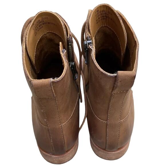 Kork Ease Violeta Bootie - Chic Lace-Up Walker Women's Size 8.5 M Brown Terra - Picture 3 of 8